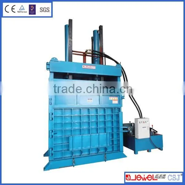 Garbage Tire Tyre Recycling Compress Bundling Compactor Machine