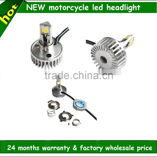 High Quality 9-16v 4 Led 4300k 5000k 6000k High/low H4,H6,H7 Led Spot Light for Motorcycle photo-3