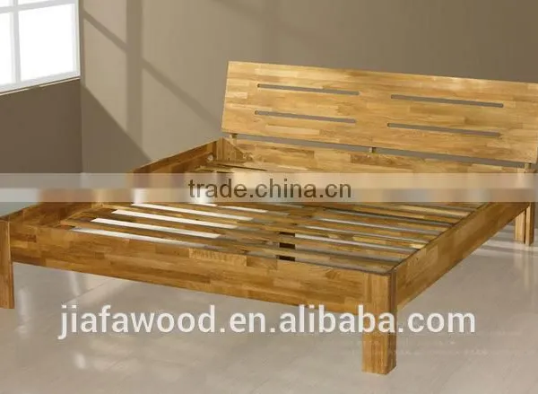 Steel Bed With Wooden Slats in Silver Color photo-3