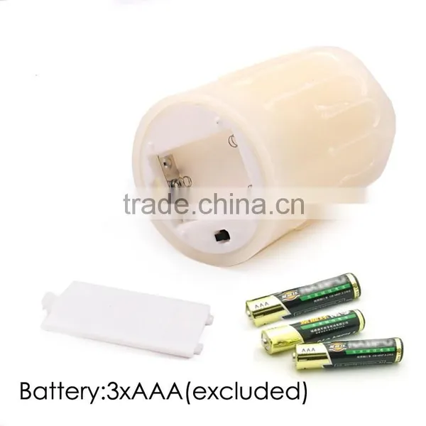 BT-4852 Decorative Battery Operated Wax LED Battery photo-4