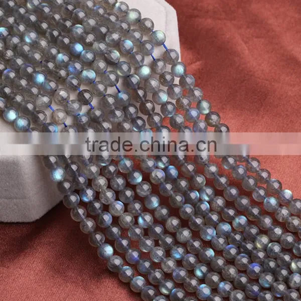 Gemstone Crystal Beads Wholesale 4567A Blu Ray Moonlight Stone Semi Finished Grey Stone DIY Handmade Jewelry photo-5