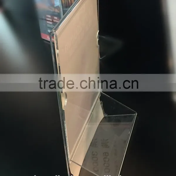 2016 Hot Wholesale Acrylic Tabletop Sign Holder, Menu Holder, Card Holder photo-2