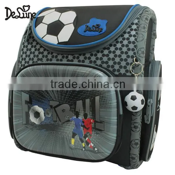 Football Print Boys School Bags for Kids School Backpack photo-2
