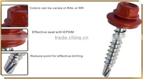Self Drilling Screw With Hex Washer Head, Roofing Screw photo-6