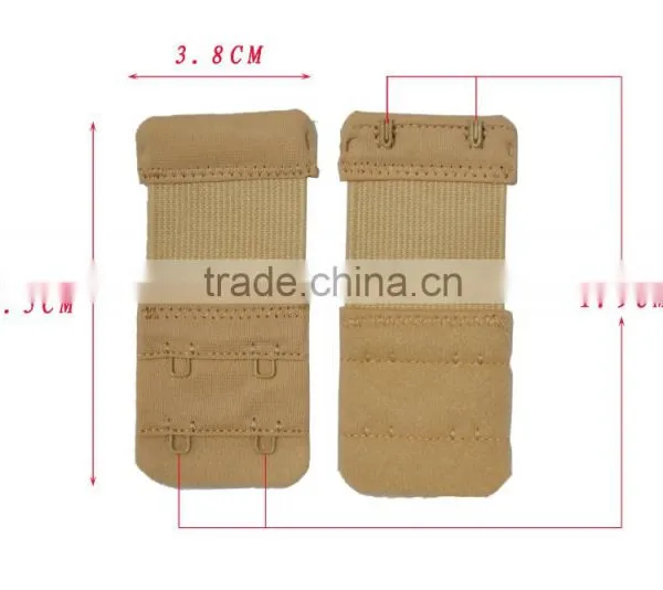 Elastic Extension Button Back and Elastic Extension Button Bust Two Rows Two Hook Bra Adjust Clasp photo-4