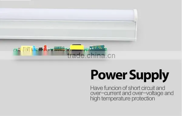 Continuted Selling Milk White Led Tube Light T5 4ft Fixture 18W photo-5