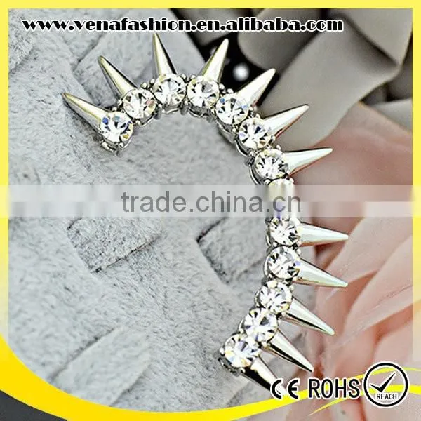 Cartilage French Colors Good Quality Ear Cuff Wrap Clip Earring photo-2