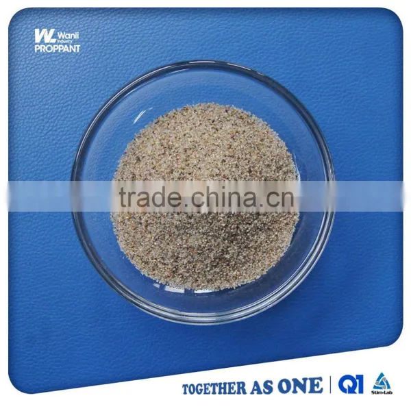 Wanli Resin Coated Sand Proppant for Oil and Gas Field Hydraulic Fracturing photo-6