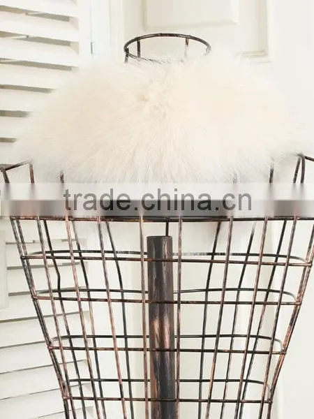 White Women Fox Fur Collar for Coat Popular in 2015 photo-3