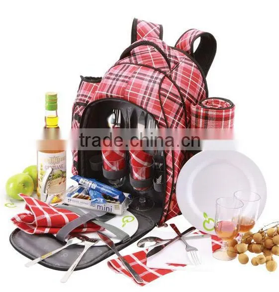 Picnic Ware Set Thermos Picnic Bag