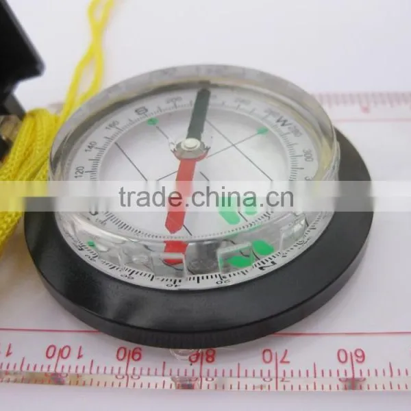 Standard Military Folding Ruler Map Compass/map Compass With Mirror photo-5