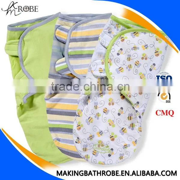 Soft Organic 100% Polyester Softextile Knitted Baby Swaddle Blanket Quality Choice photo-3