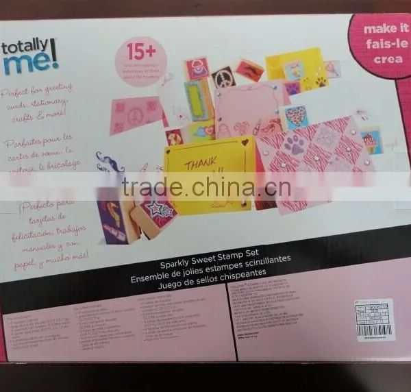 Kids Diy Plastic Supermarket Stamp Toys Set(CT9008232) photo-3