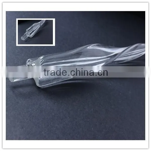 China Factory Fancy Unique Shape K9 Crystal Glass Chandelier Lights Pendant Rod for Lighting