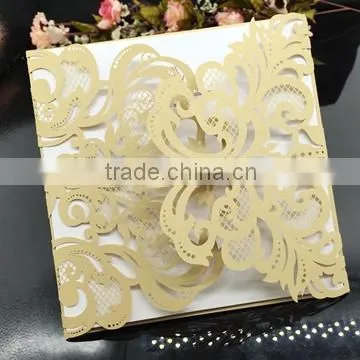 Q23 Best Selling Wedding Invitation Card Laser Cut Card Lace Card Quality Choice Most Popular photo-3