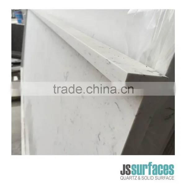 Marble Pattern Quartz Worktops photo-2