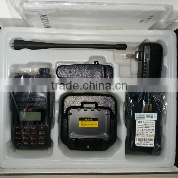 HYDX A31 Uhf/vhf Leisure Communications Analog Walkie Talkie Wholesale Portable 2 Way Radio photo-3