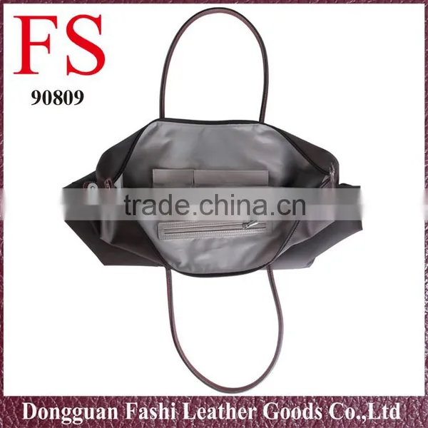 Women's Fashional 2016 Big Nylon/leather Travel Bags at Low Price photo-5