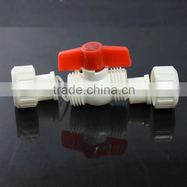 Ppr Double Union Ball Valve for Hot and Cold Water photo-6