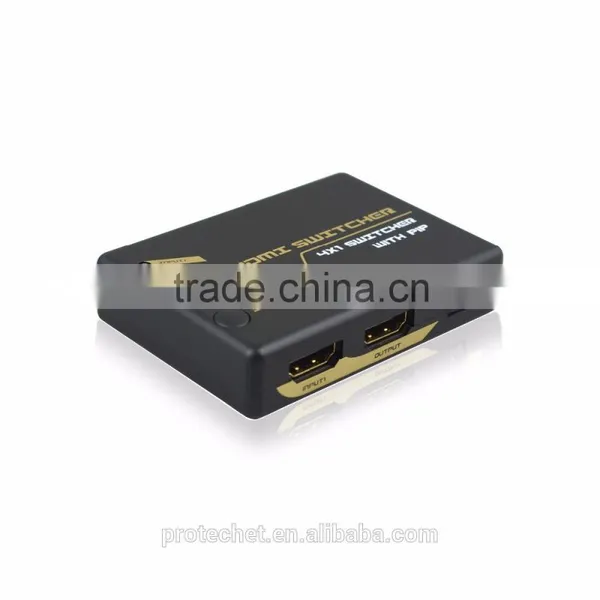 Protech 4 Ports HDMI Switcher 4X1 Full 3D and 4K With Picture In Picture Function photo-2