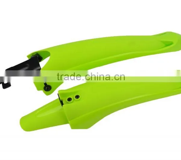 MTB Bicycle Mudguard A268 Wholesale Price Red Plastic Fashionable Durable Bicycle Mudguards photo-3