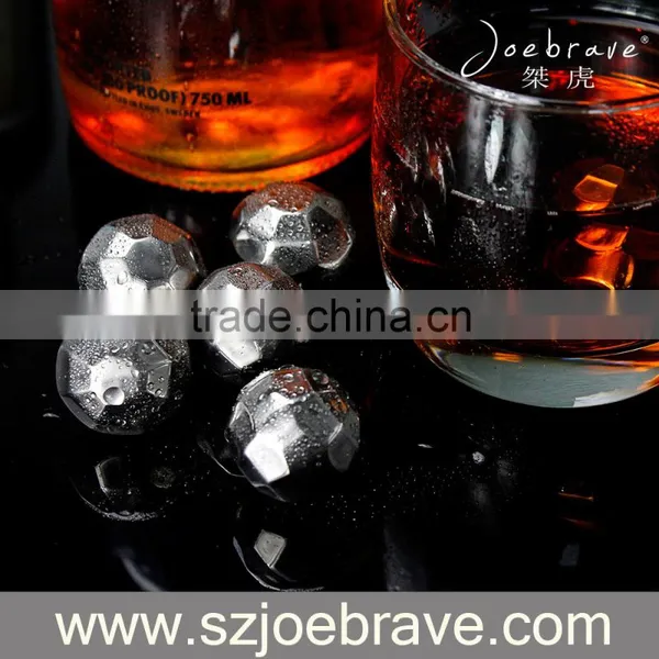 Stainless Steel Chilling Reusable Diamond Shape Ice Cube for Whiskey,Red Wine,Beverage photo-4