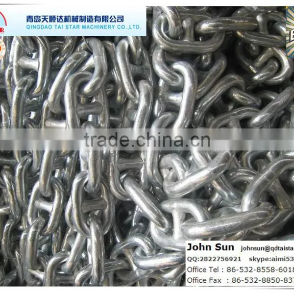 U1 Galvanized Studless Link Anchor Chain for Ship With CCS photo-4