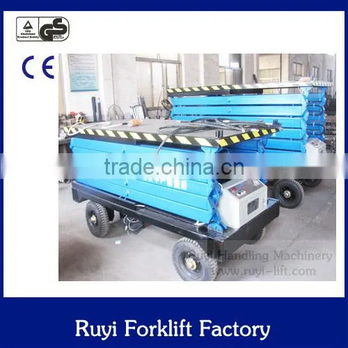 Taizhou Ruyi Scissor Car Lift/mobile Scissor Lift