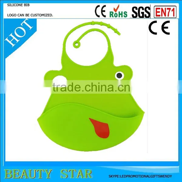 High Quality Baby Bib,Factory Wholesale Baby Silicone Bib,China Silicone Baby Bib Manufacturer photo-6