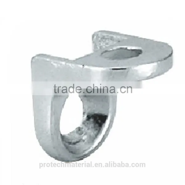 Sliver Color Zinc Alloy Glass Shelf Supports photo-6