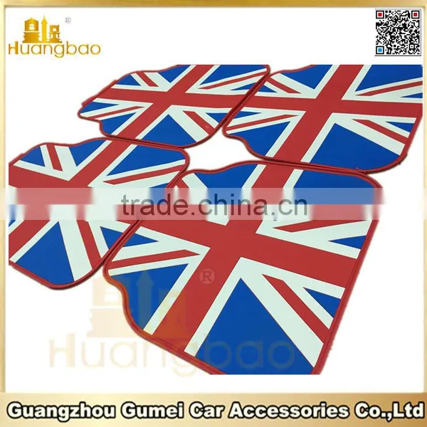 Hottest England Flag Rubber Car Mats PVC New Car Mats photo-3