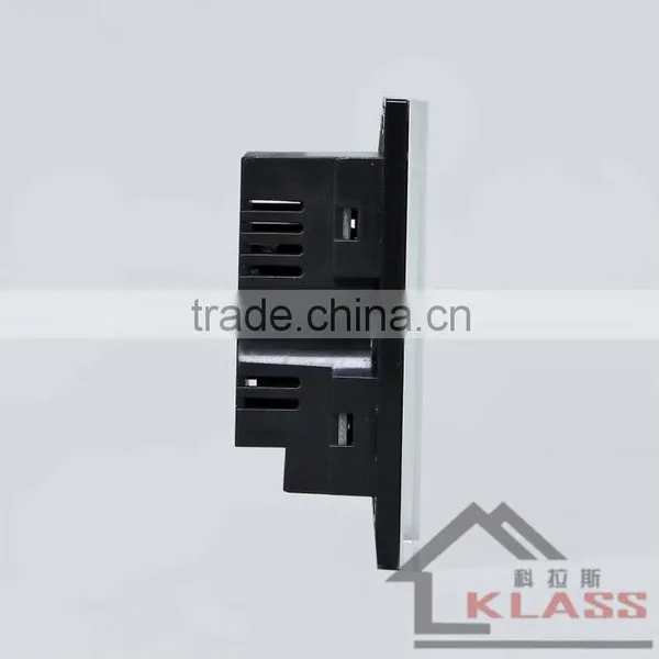 Beautiful 1 Gang Glass Screen Touch and Remote Control Light Switch photo-6