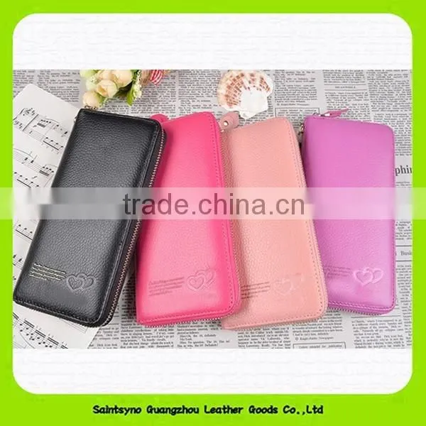 15525 Custom Wholesale Zipper Women Wallet With Strap photo-2