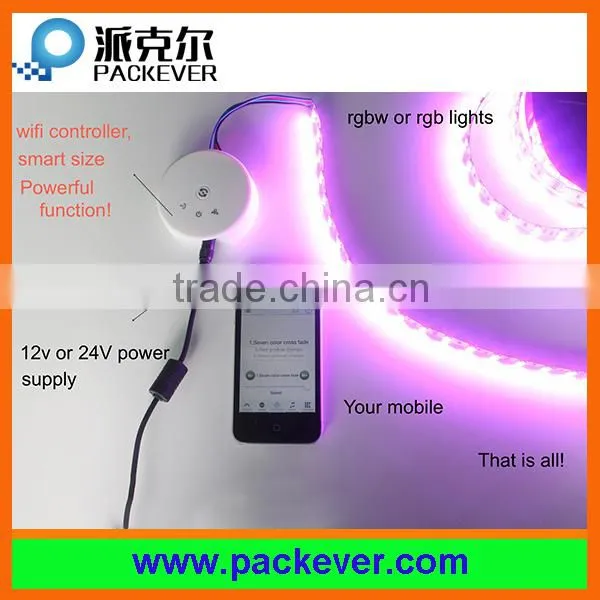 DC12V-DC24V Led Strip Mini RGB/RGBW WiFi Controller photo-4