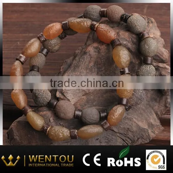 Precious Jewelry Made With Natural Seeds Xinjiang Agate Stone photo-6