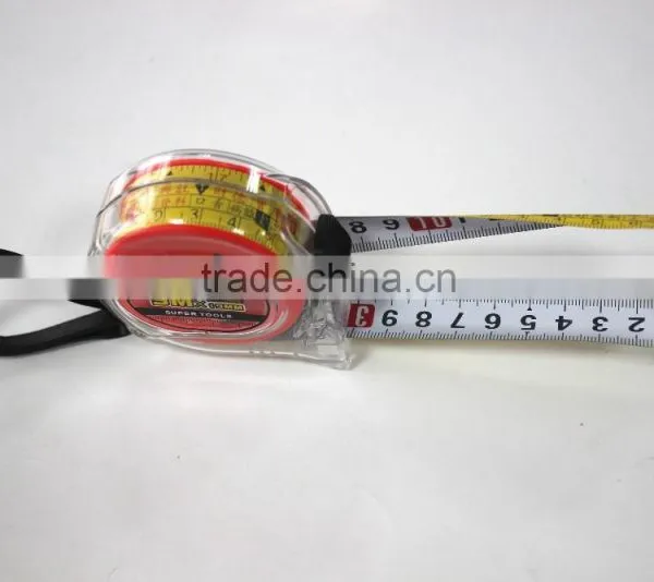 Transparent Case Measuring Tape /mini Gift Steel Measure Tape With Customized Design photo-4