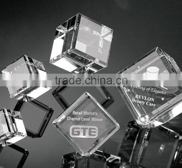 High Quality Top Grade K9 Blank Crystal Cubes For Engraving Flower photo-3