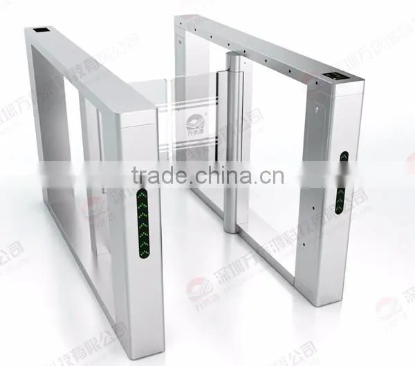 Economic Price Motorized Swing Gate Handicapped Swing Barrier With IR Sensors photo-2