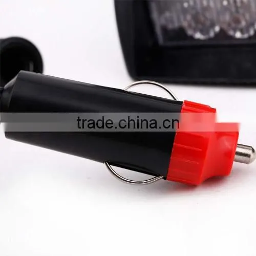 18 LED 12V Strobe Emergency Flashing Warning Light + Car Cigarette Adapter photo-3