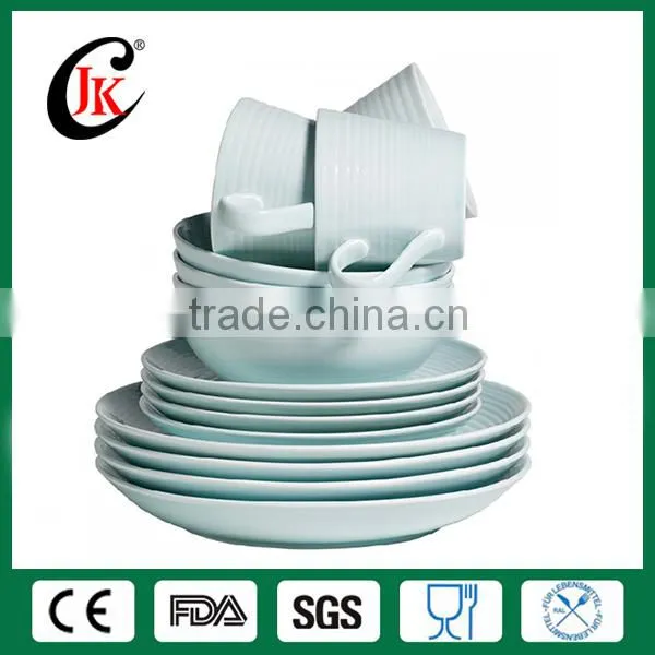 Wholesale 4pcs Custom Western Porcelain Dinnerware Set,Cheap Dinner Set photo-5