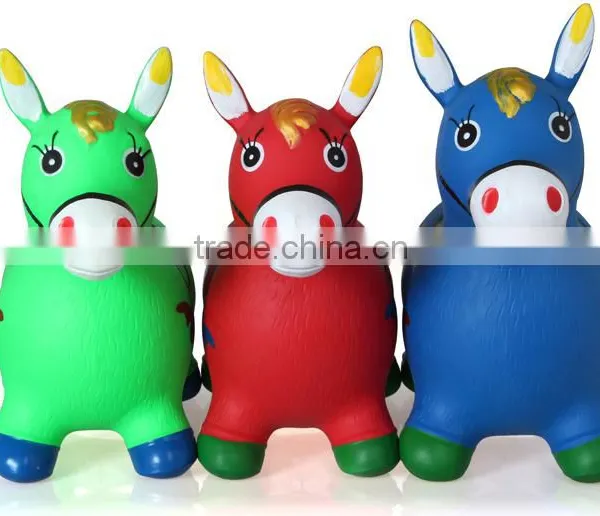 Cheap Jumping Bouncing Inflatable Animal Horse Toy for Child photo-5