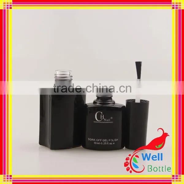 15ml Glass Round Empty UV Gel empty nail polish bottle NPB-002R