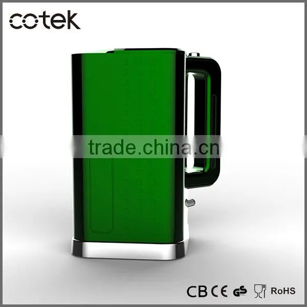 1000W Dots Design Plastic Colored Electric Water Kettle photo-2