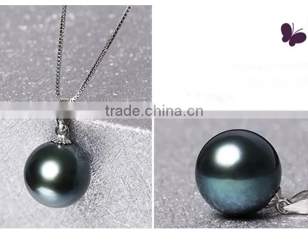 China Factory Newest Design 18K Tahitian Black Pearl Jewelry photo-3