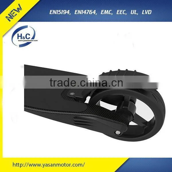 2016 Hot Selling 2 Wheel Fashion Kick Electric Scooter Adult With 250W 26V Lithium Battery photo-4