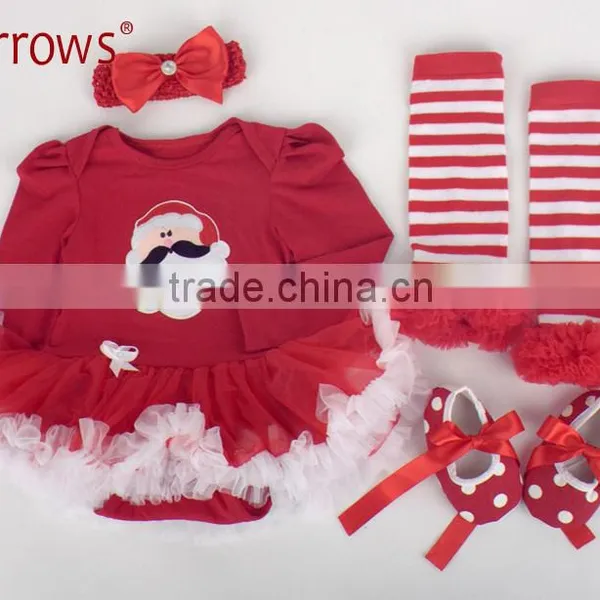 Baby Birthday Dress 2016 Latest Design Christmas Costume Wholesale Dresses Christmas Girls Knitted Dress photo-2