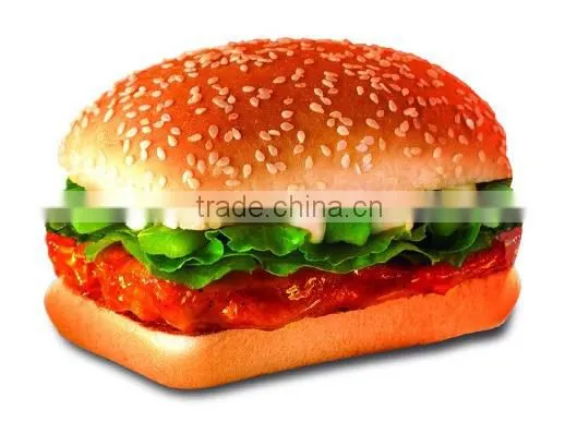 220v Electric Commerical Double Layer Hamburger Heating Machine Sandwich Machine Bread Baking Machine photo-2