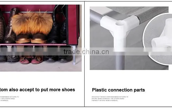 (FH-FC6010)Living Room Furniture Type and General Use Metal Shoe Rack Designs photo-4