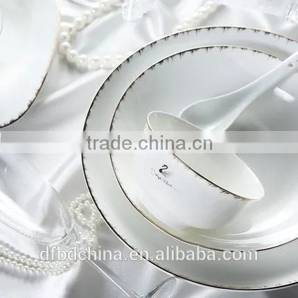 50pcs Bone China Dinner Set/dinnerware Sets photo-3