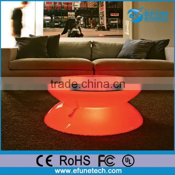 Battery Rechargeable Remote Control Led Tables,illuminated Leisure Led Lighting Table photo-4